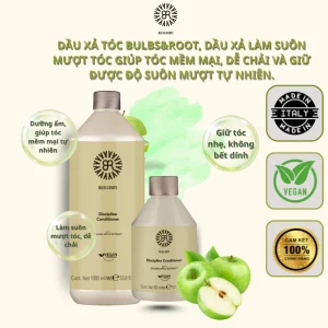 Dầu Xả Bulbs&Root Discipline Conditioner, Dầu Xả Thuần Chay Giúp Tóc Suôn mượt Và Mềm Mại