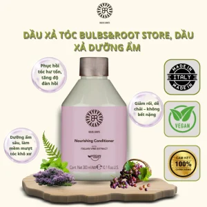 Dầu Xả Tóc Bulbs&Root Store Nourishing Conditioner, Dầu Xả Dưỡng Ẩm Giúp Tạo Độ Đàn Hồi Phục Hồi Tóc