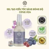 Gel Gôm Bulbs&RootsStyle & Finish Designing Glaze Gel, Gel Tạo Kiểu Tóc Sáng Bóng Độ Cứng Vừa